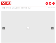 Tablet Screenshot of m69barcelona.com